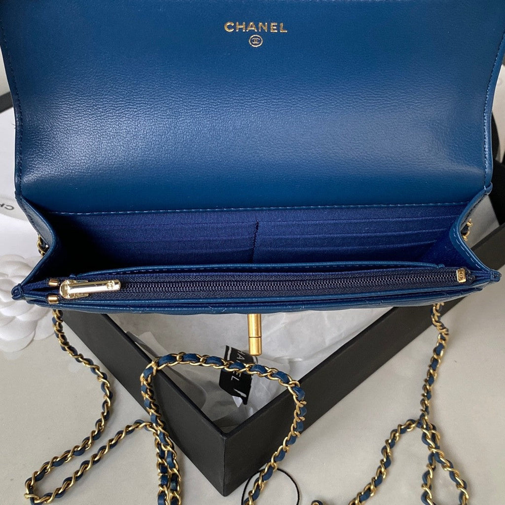 19 Woc Quilted Chain Bag