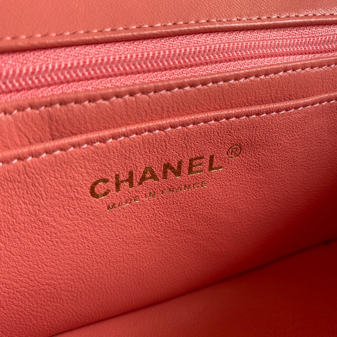 Quilted Coco Charm Flap Bag