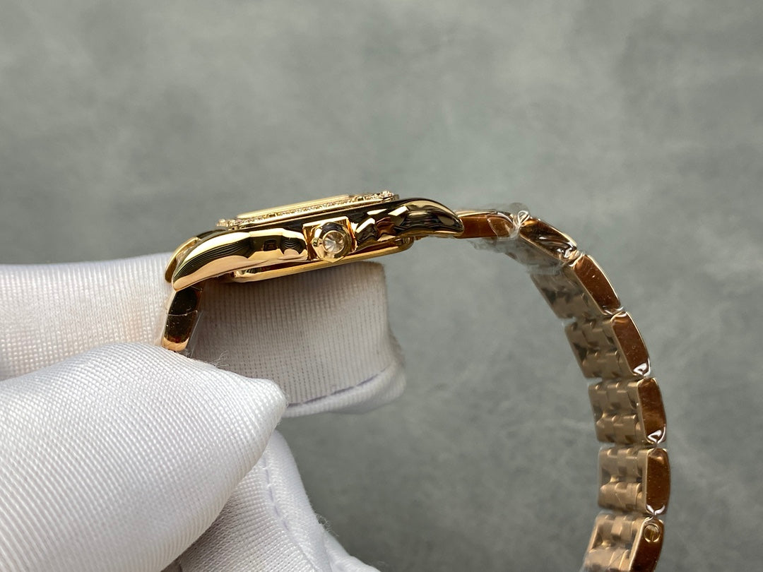 Panthère Gold-Tone Roman Dial Watch – 22mm