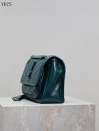 Niki Medium Patent Leather Shoulder Bag