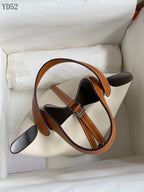 Picotin Lock 18 Togo Leather Bucket Bag – Cream & Gold Brown