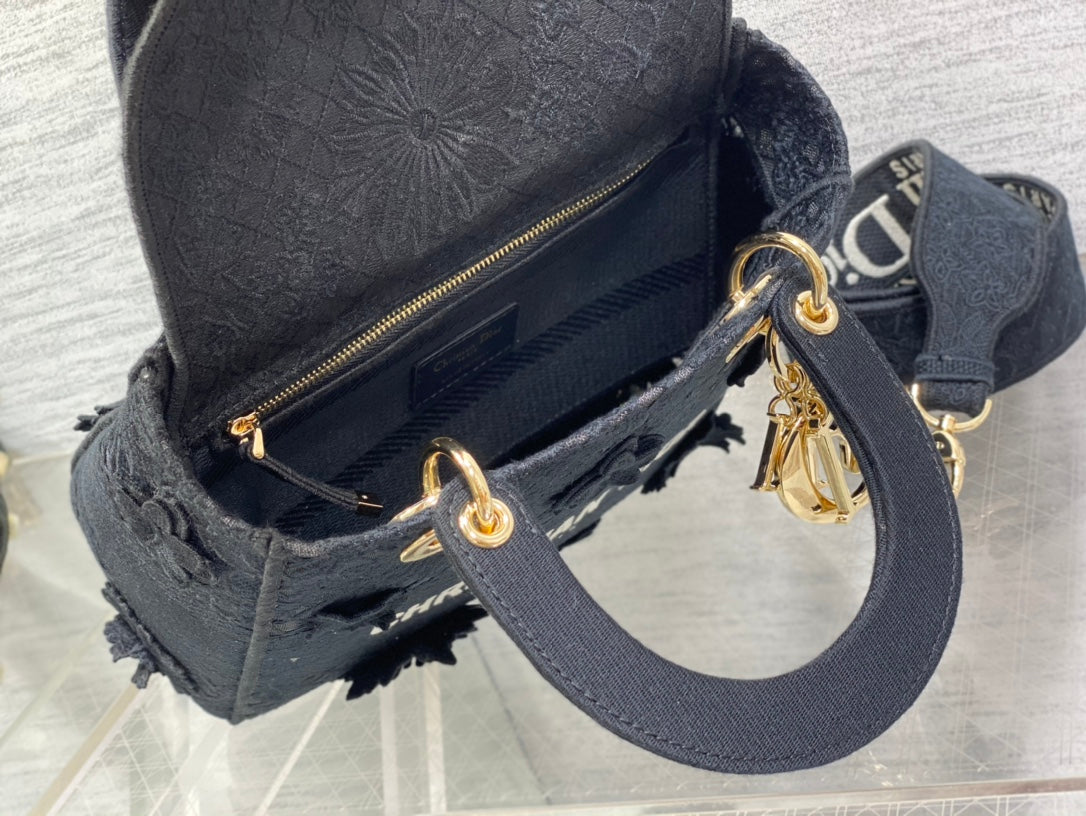 Embroidered Canvas Tote Bag