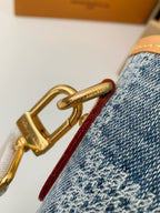 Denim Damier Tote Bag