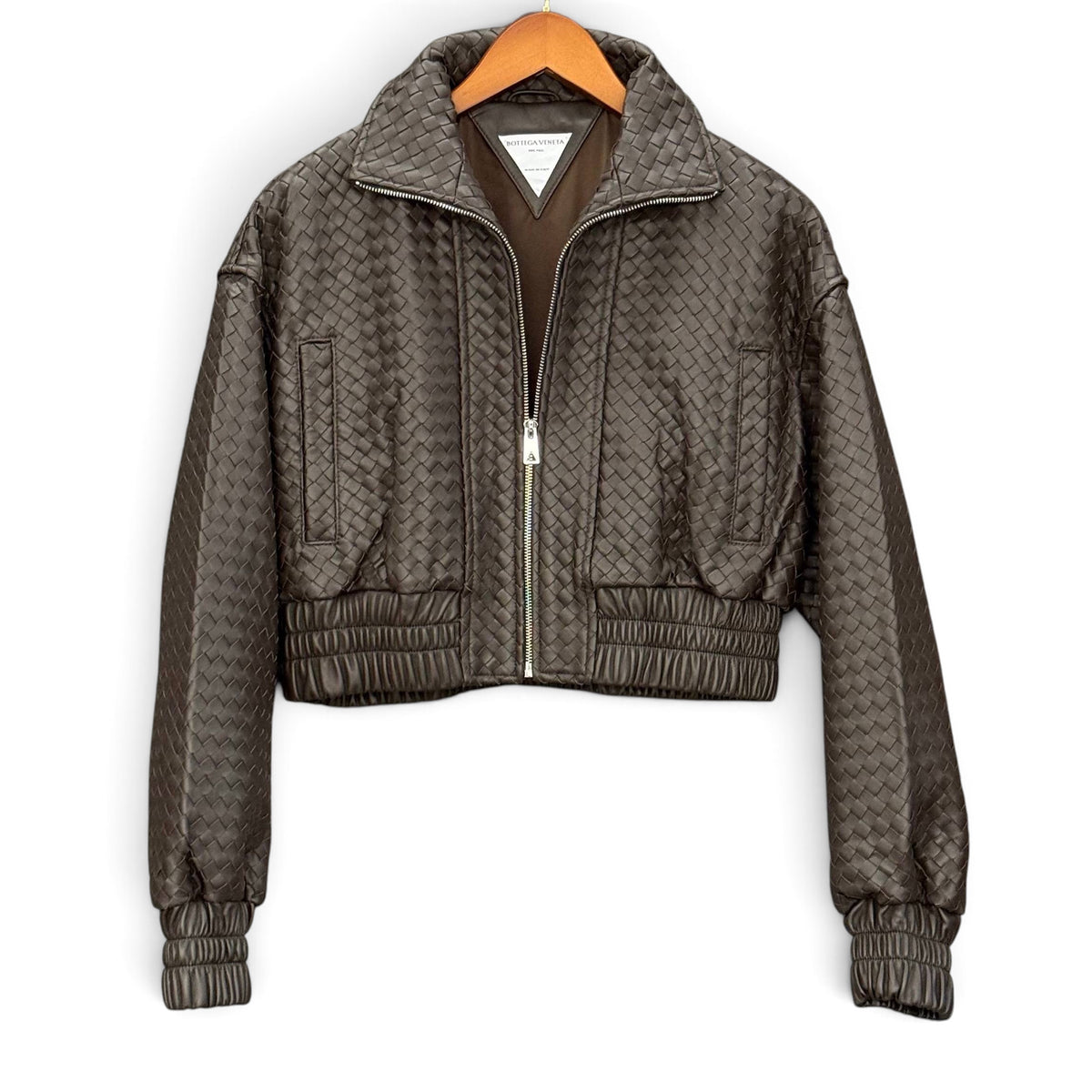 Intrecciato Leather Blouson
Genuine Leather Jacket