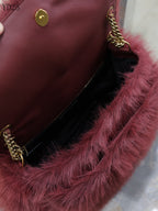 Niki Medium in Shearling Bag