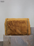 Niki Large in Shearling Bag