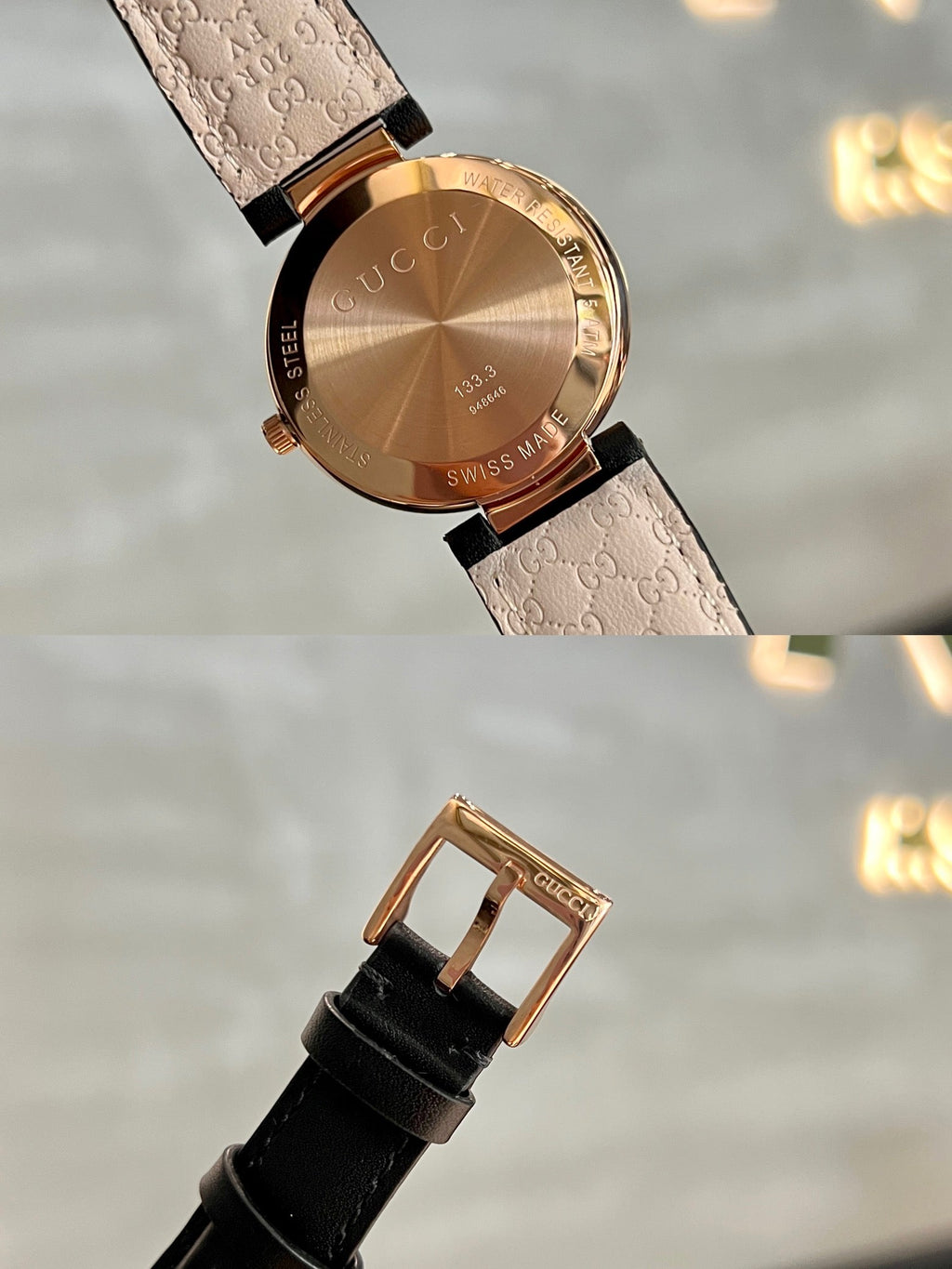 G Stainless 37 mm Steel Watch – White Dial