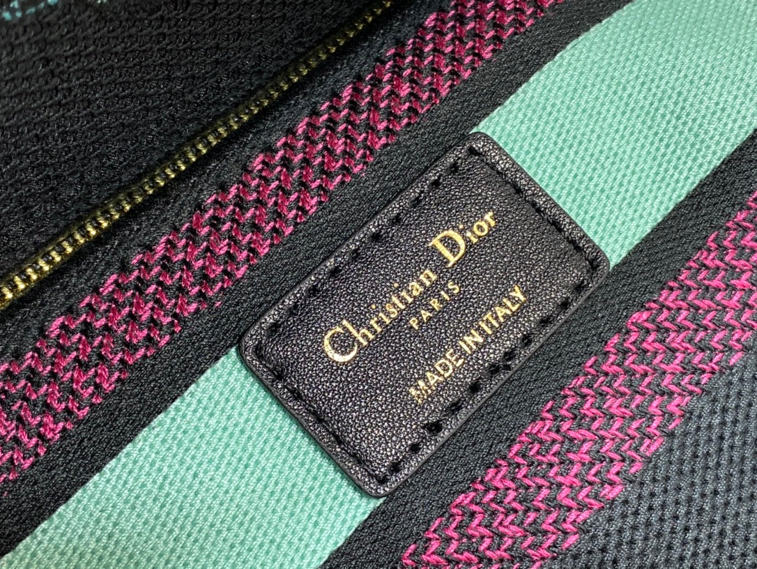 Embroidered Canvas Tote Bag