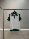 Raglan Boucle Polo Shirt