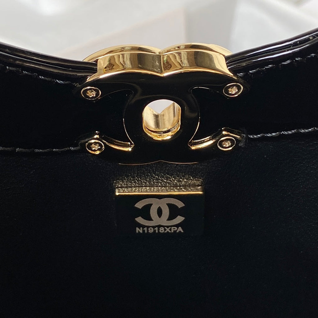 Glossy Quilted Handbag