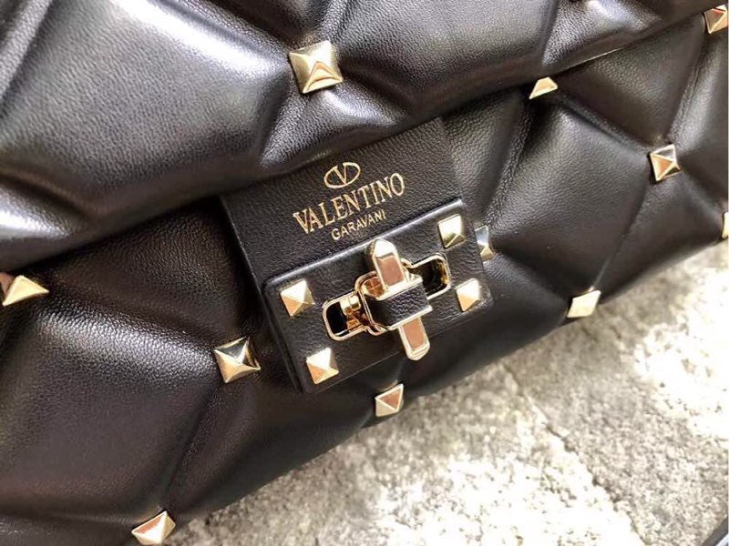 Roman Stud Maxi Quilted Leather Shoulder Bag – Effortless Luxury & Bold Elegance