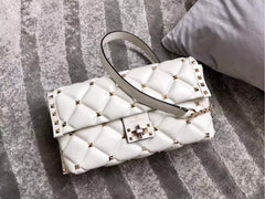 Roman Stud Maxi Quilted Leather Shoulder Bag – Effortless Luxury & Bold Elegance
