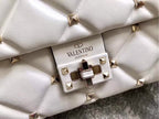 Roman Stud Maxi Quilted Leather Shoulder Bag – Effortless Luxury & Bold Elegance
