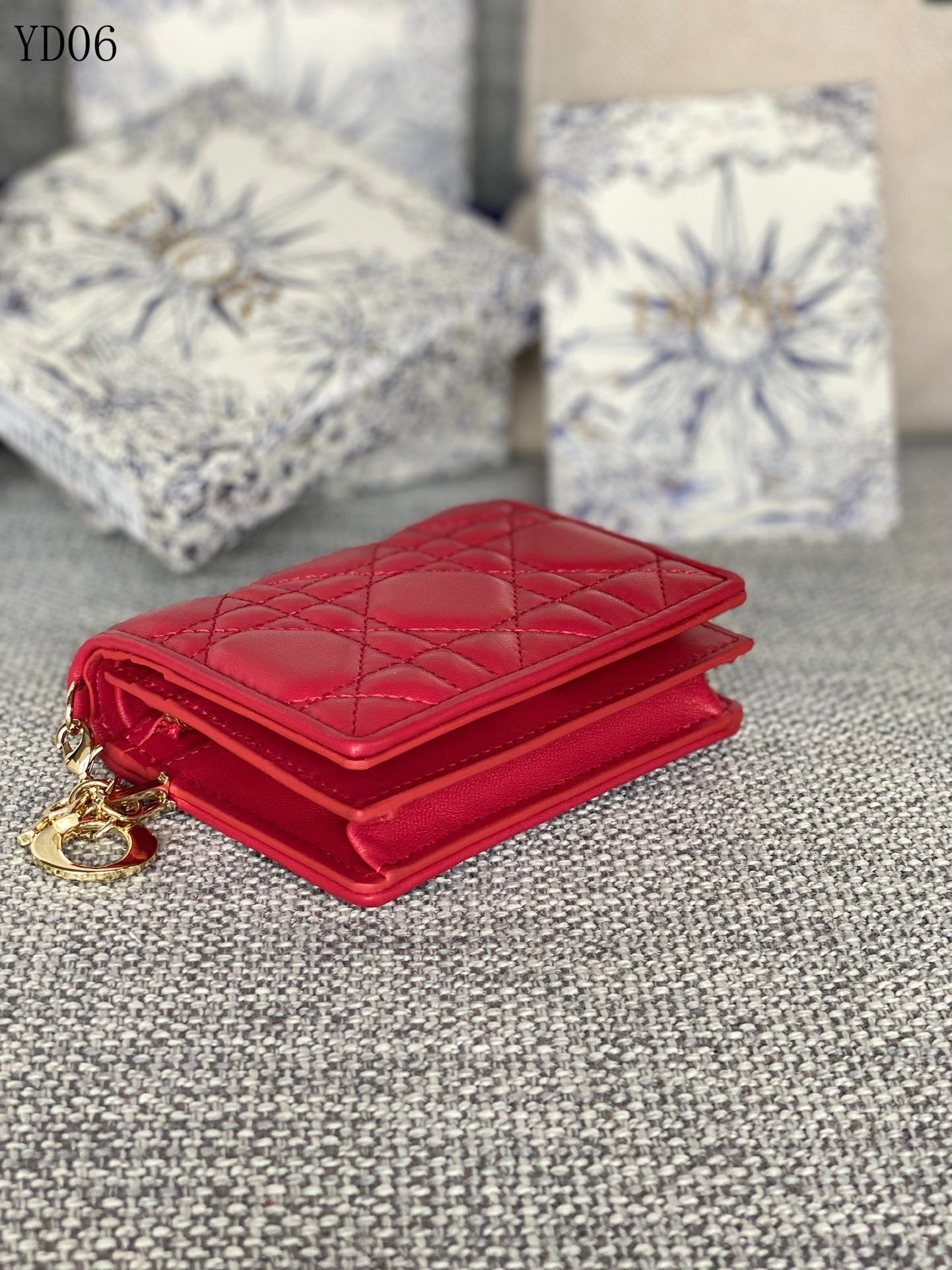 Quilted Leather Wallet