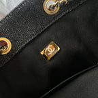 25 Medium Quilted Large Denim Bag