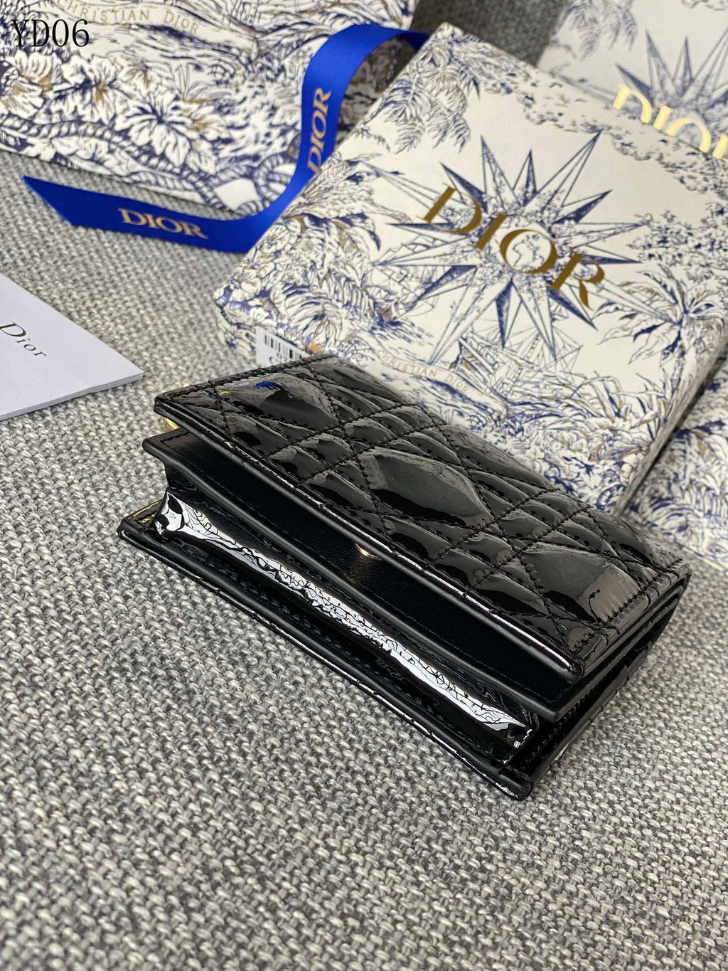 Quilted Leather Wallet