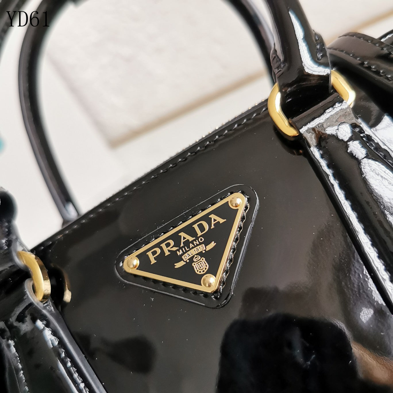 Mini Galleria Patent Leather Bag
