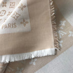 Monogram Shawl 140 x 140 cm