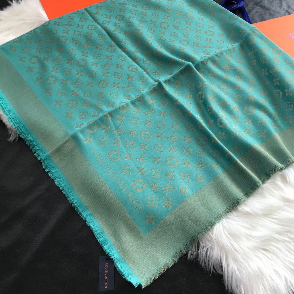 Monogram Shawl 140 x 140 cm