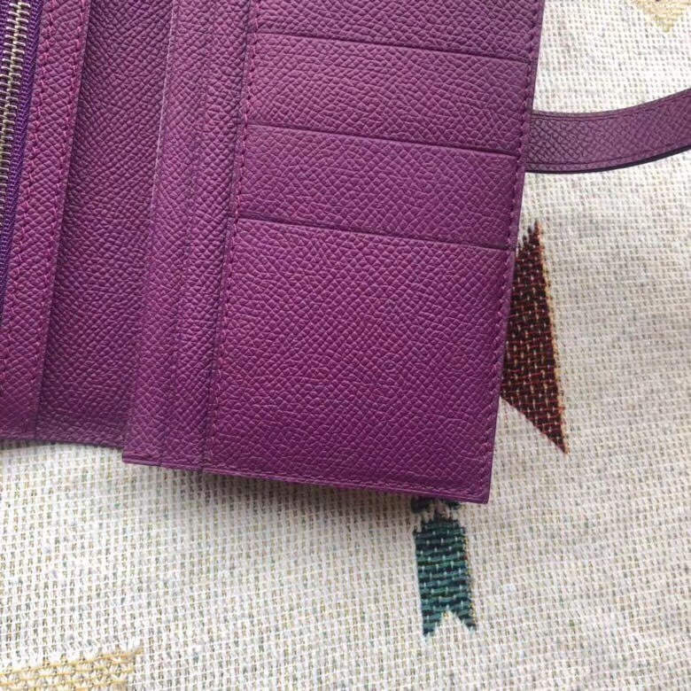 Béarn Long Wallet Epsom Leather