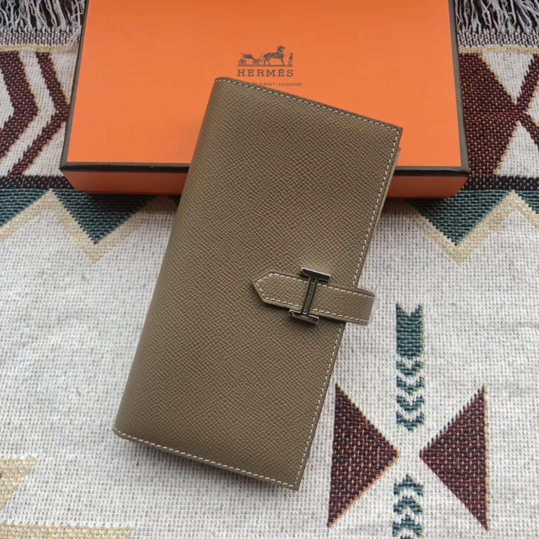Béarn Long Wallet Epsom Leather