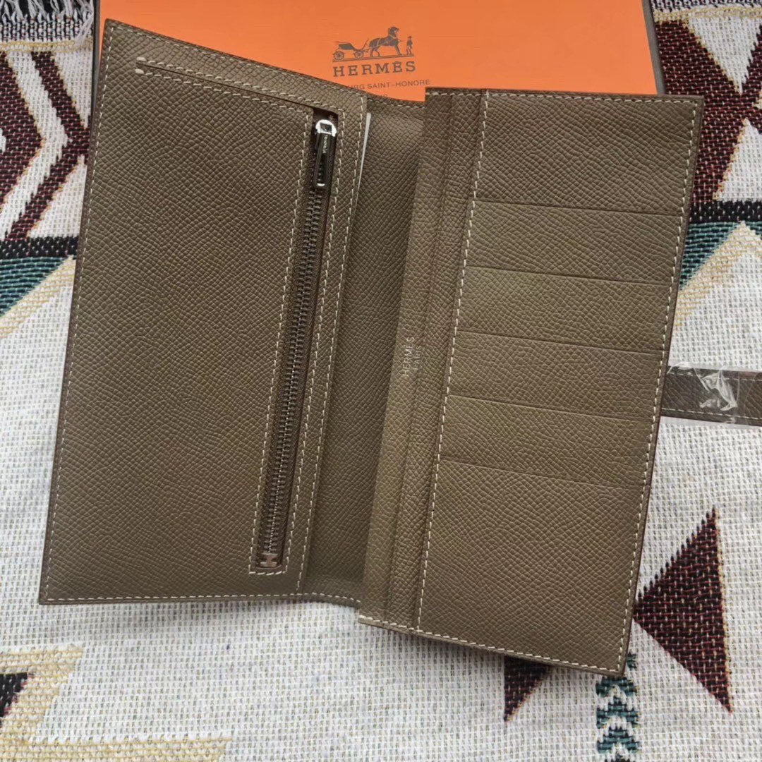 Béarn Long Wallet Epsom Leather