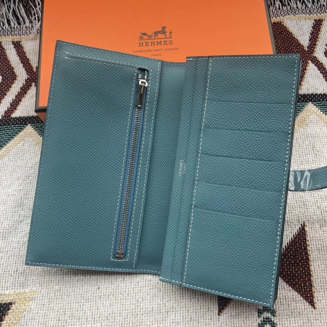 Béarn Long Wallet Epsom Leather