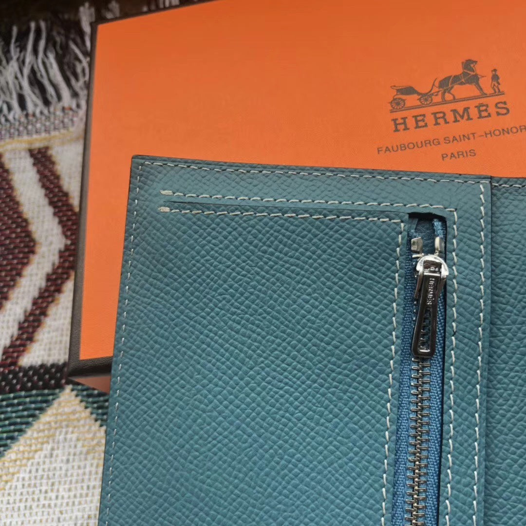 Béarn Long Wallet Epsom Leather