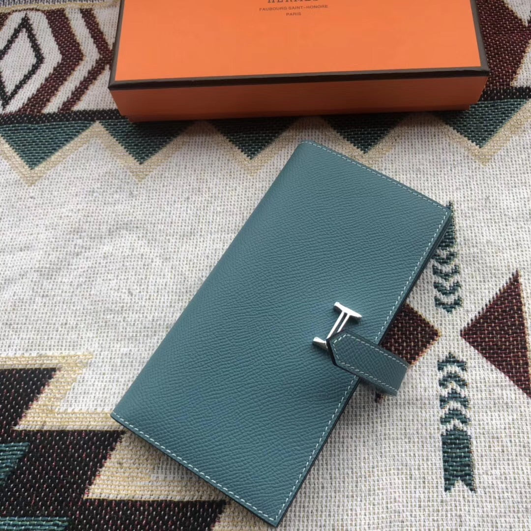 Béarn Long Wallet Epsom Leather