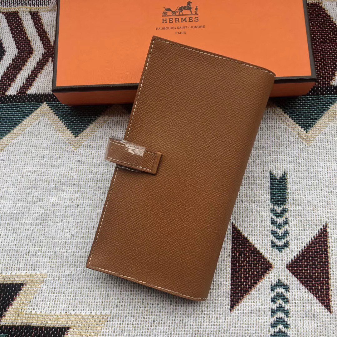 Béarn Long Wallet Epsom Leather