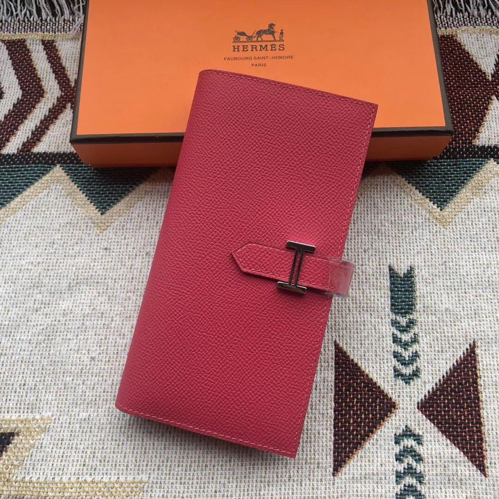 Béarn Long Wallet Epsom Leather