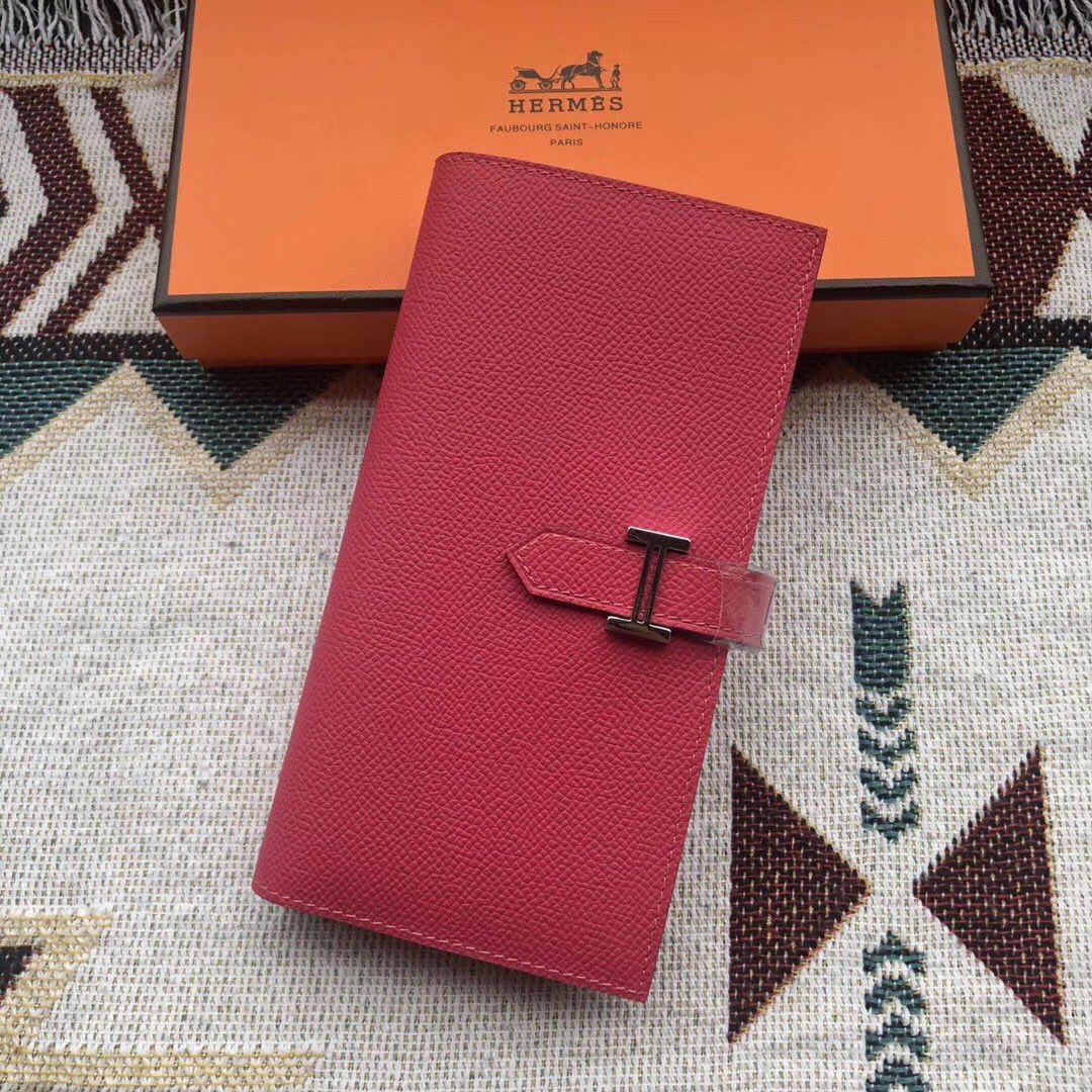 Béarn Long Wallet Epsom Leather