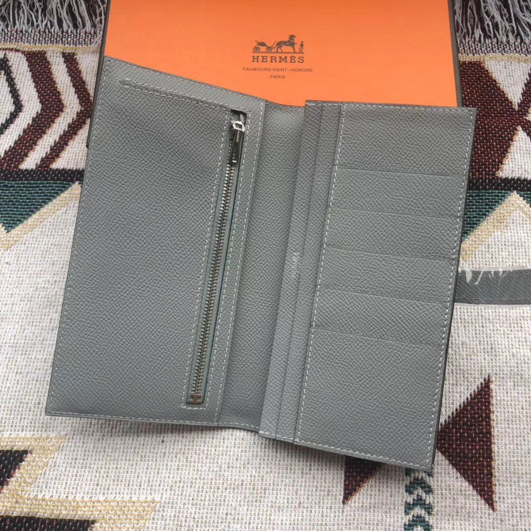 Béarn Long Wallet Epsom Leather