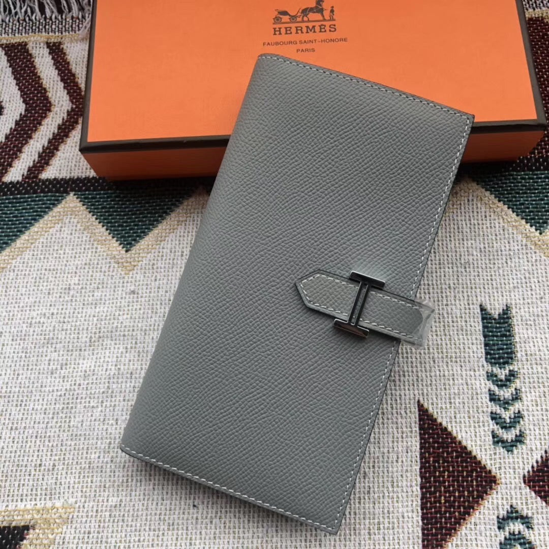 Béarn Long Wallet Epsom Leather
