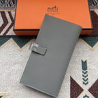 Béarn Long Wallet Epsom Leather