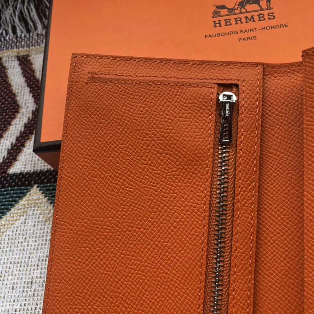 Béarn Long Wallet Epsom Leather