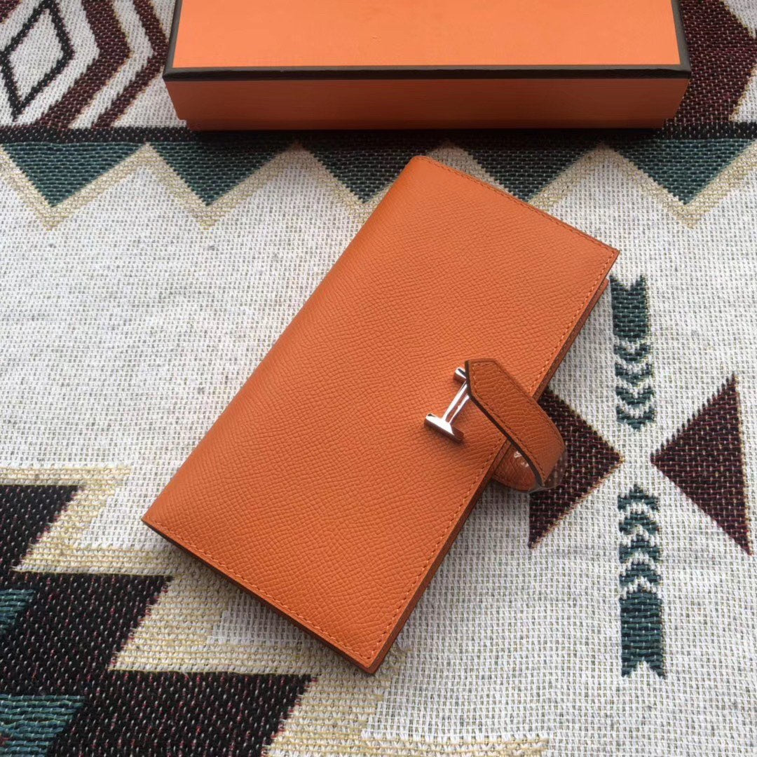 Béarn Long Wallet Epsom Leather