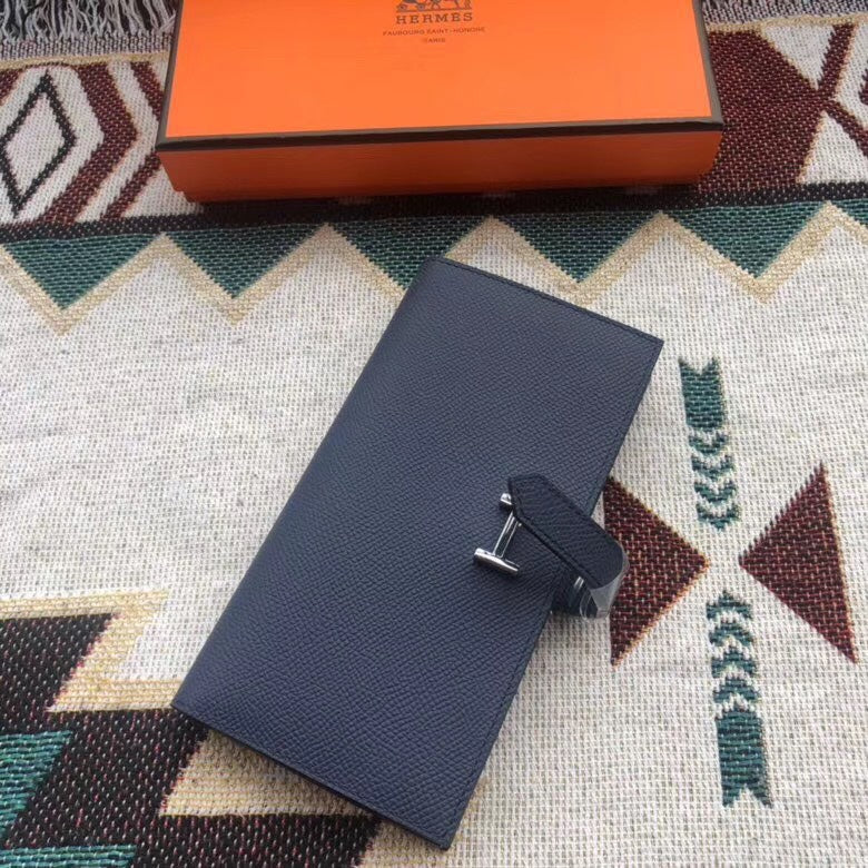 Béarn Long Wallet Epsom Leather