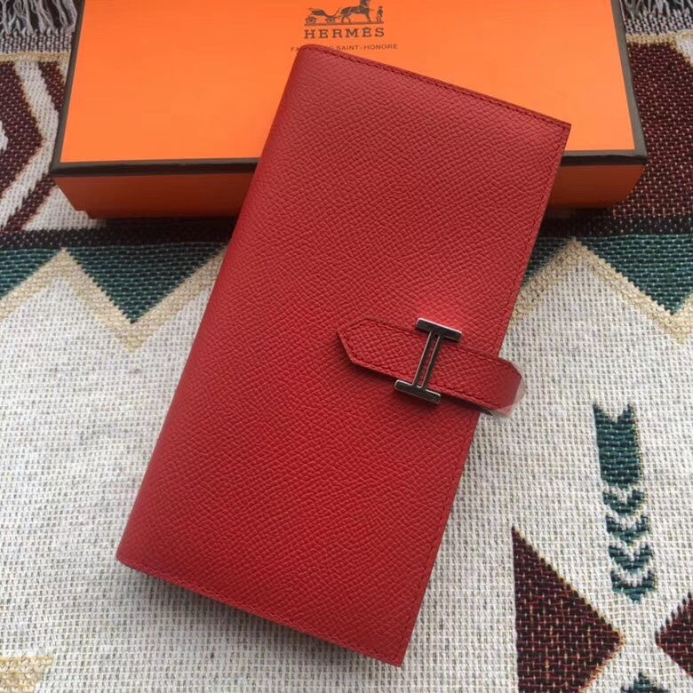 Béarn Long Wallet Epsom Leather
