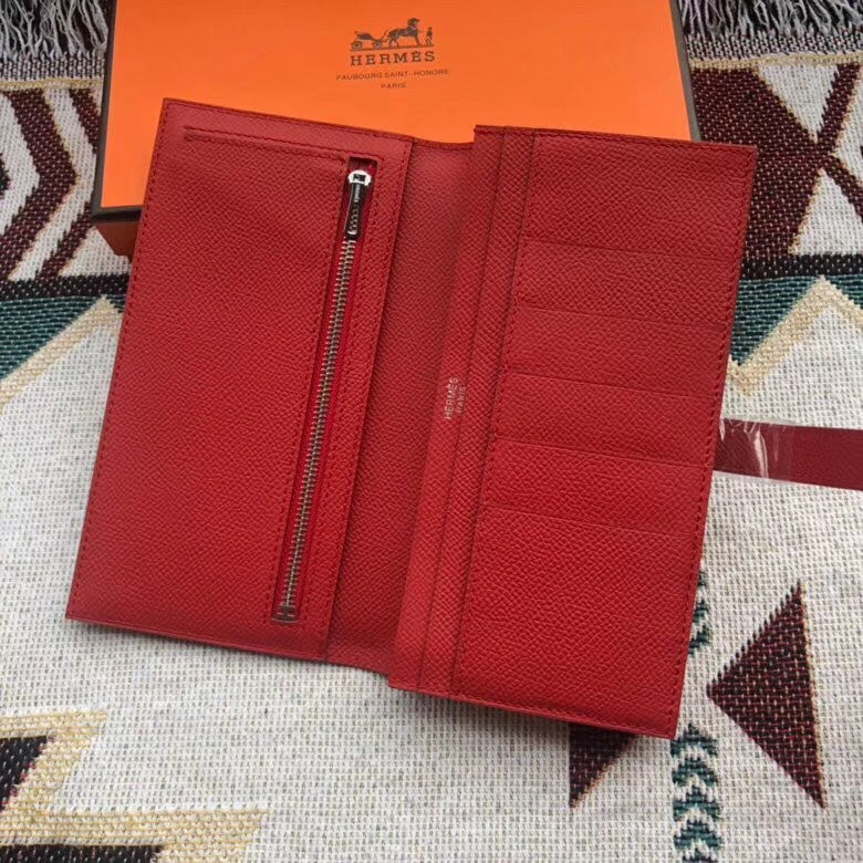 Béarn Long Wallet Epsom Leather