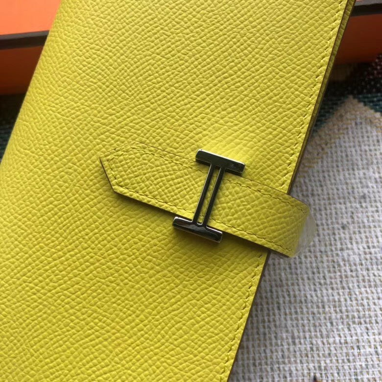 Béarn Long Wallet Epsom Leather