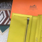 Béarn Long Wallet Epsom Leather