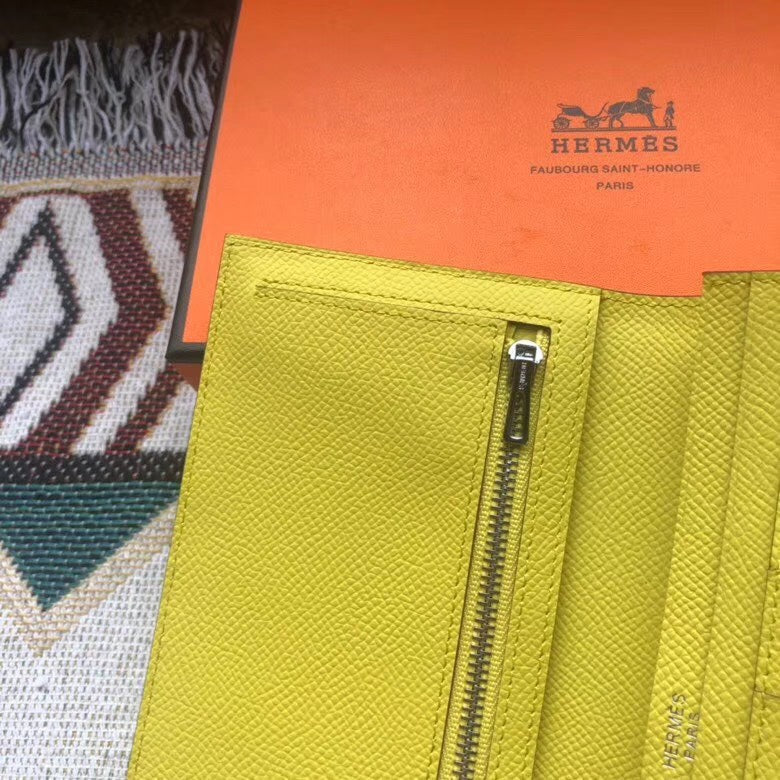 Béarn Long Wallet Epsom Leather