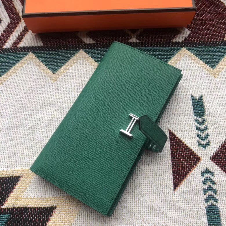 Béarn Long Wallet Epsom Leather