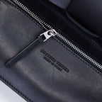 Cassette-Style Woven Shoulder Bag