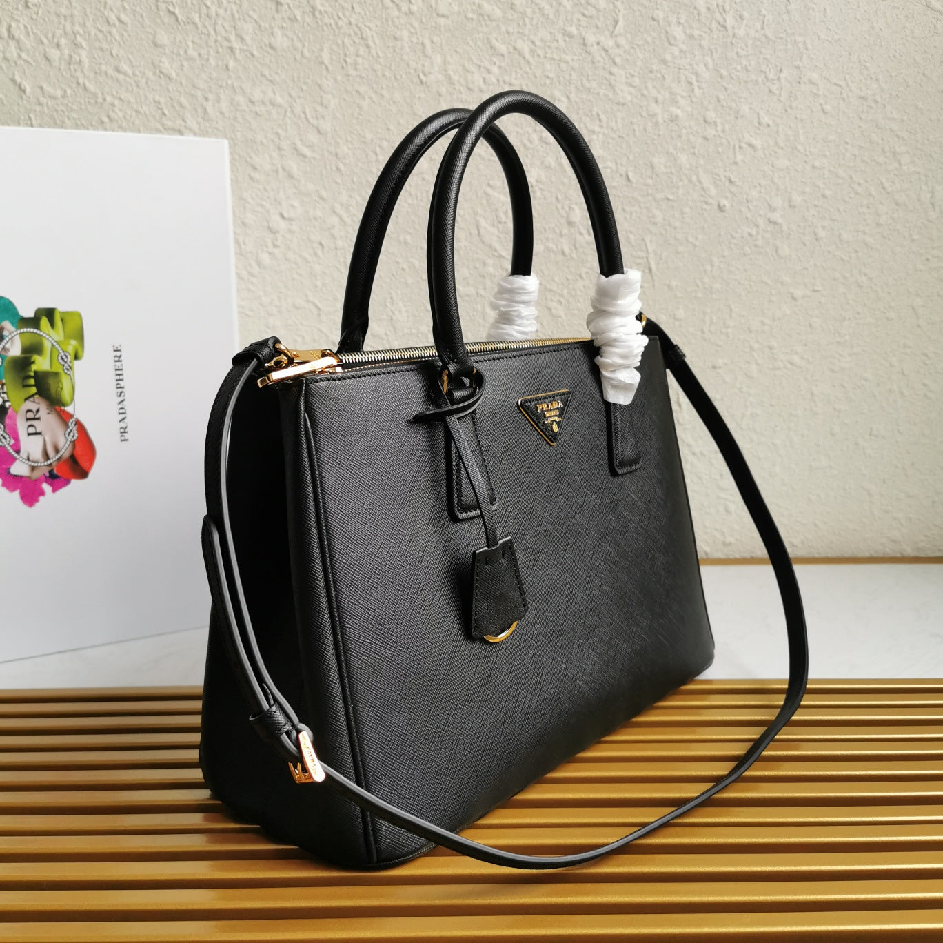Galleria Saffiano Leather Tote Bag