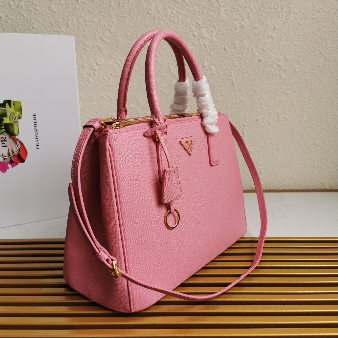 Galleria Saffiano Leather Tote Bag