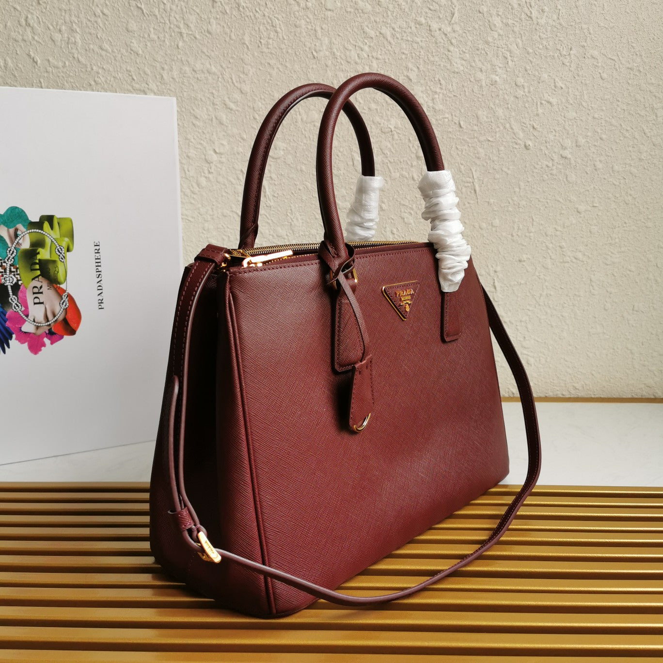 Galleria Saffiano Leather Tote Bag