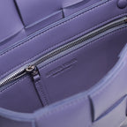 Cassette-Style Woven Shoulder Bag