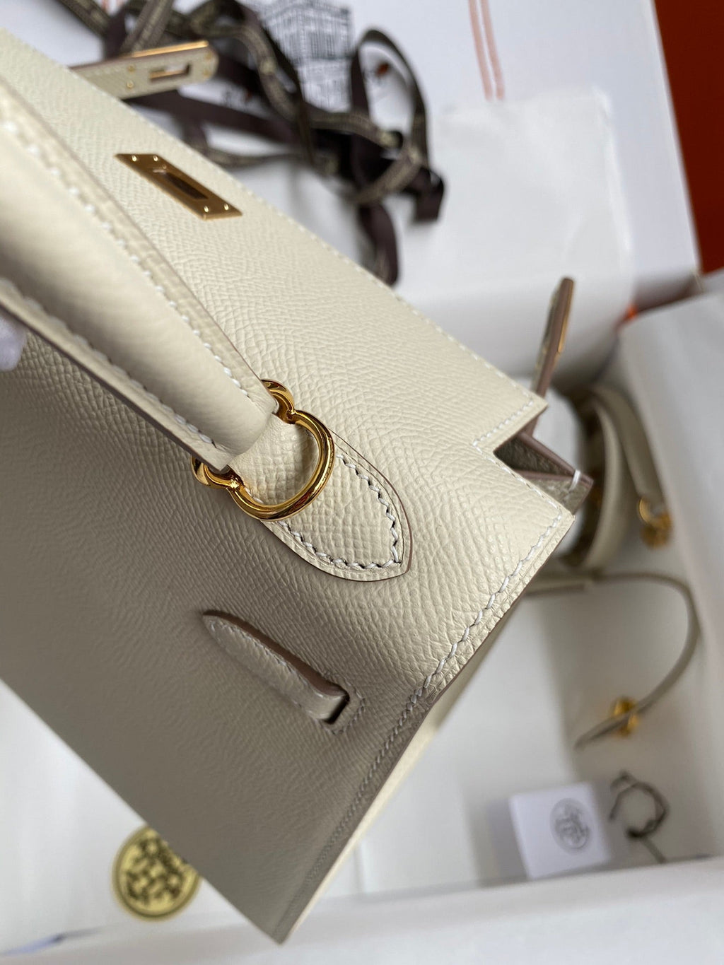 Kelly 25 Epsom Leather Bag